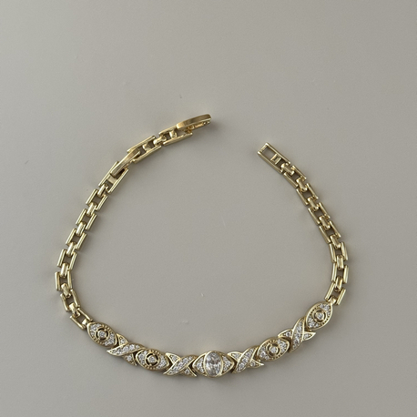 14k vintage göz bileklik l Xuping