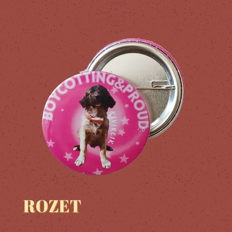 Boycotting & Proud Kıvırcık Rozet