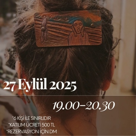 Deri Toka Workshop 27 Eylül Cumartesi