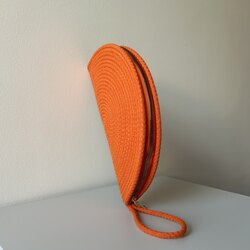Turuncu Clutch El Çantası