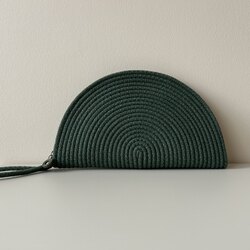 Zümrüt Yeşili Clutch El Çantası