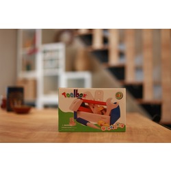 TOOLBOX Ahşap Çantalı Tamir Seti