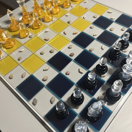Epoksi Satranç Takımı 