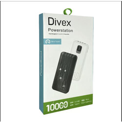 Divex 10.000 mAh Hızlı Powerbank | 3x Kablo
