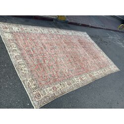 6’4” x 10’4” feet Antique Oushak A-4