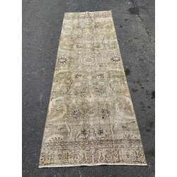 3’1 x 9 feet antique oushak Runner