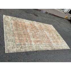 5’6 x 8’8 feet antique oushak A-28