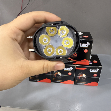 9-85Volt Uyumlu 6 Mercek Beyaz Led 1 Adet