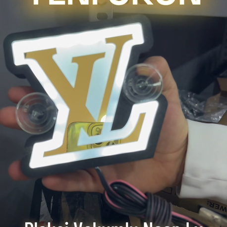 Lv Işıklı Neon Vantuzlu Led 