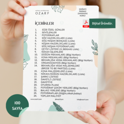 Strese Son Dijital Evlilik Planlayıcı (PDF) 100 Sayfa