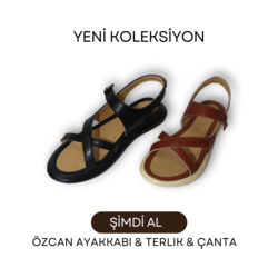 Düz Tabanlı Günlük Sandalet