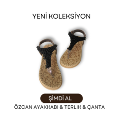 Parmak Arası Düz Tabanlı Sandalet