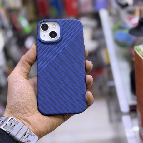  iPhone 13 – 14 Uyumlu KARBON Telefon Kılıfı