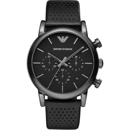 Emporio Armani AR1737 Erkek Kol Saati – Siyah / Chronograph / 41 mm