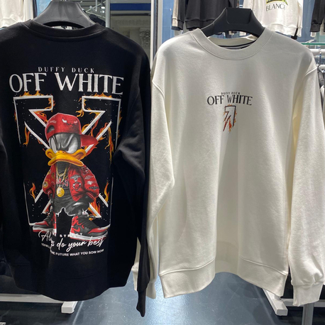 OFF WHİTE ERKEK SWEATSHİRT 