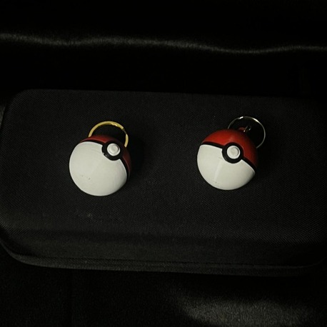 Pokeball Tasarım 3D Anahtarlık