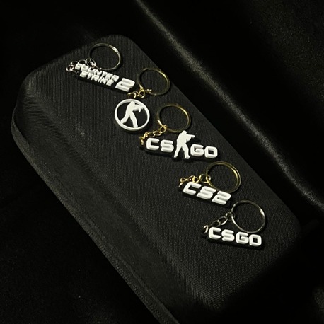 CS:GO CS2 Oyun Temalı 3D Tasarım Anahtarlık