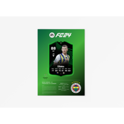 EDIN DZEKO FC24 POSTER