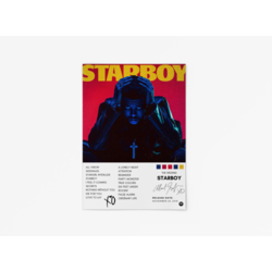 THE WEEKND STARBOY ALBÜM POSTER