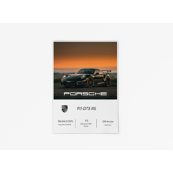 911 GT3 RS POSTER V2