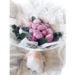 Pembe Şakayık Buketi (20 adet)