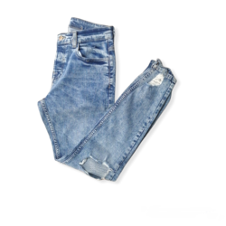 Yüksek Bel Likralı Skıny Jean