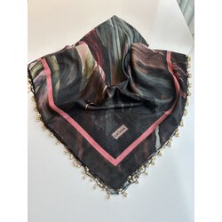 Desenli el emeği boncuklu yazma (stok kodu 207)