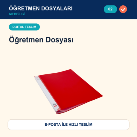 02-Maarif Modeli Uyumlu Öğretmen Dosyası — Dijital Teslim