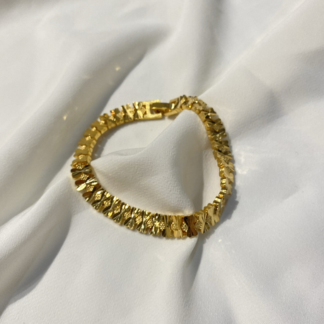 Gold Kalın Bileklik