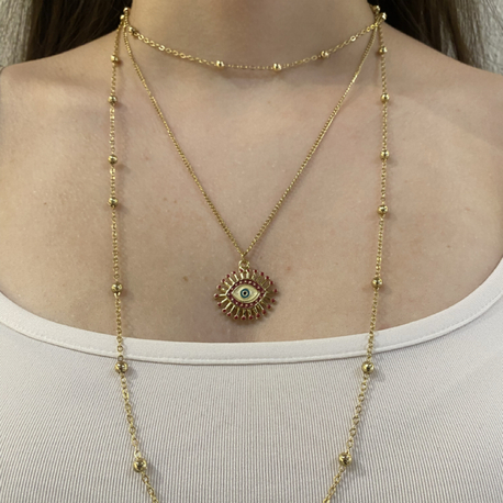 Gold/Silver Hera Kolye