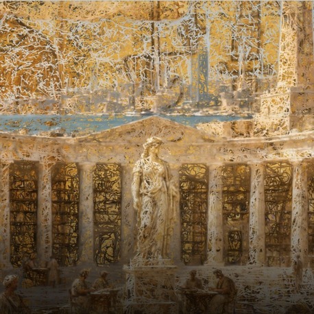 İskenderiye Kütüphanesi Bilgelik Meydanı ve Athena Heykeli (A3)