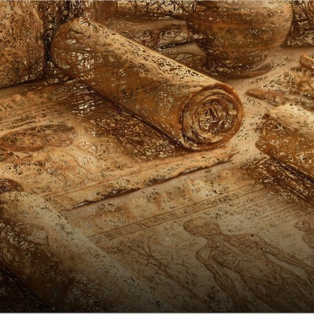 Antik Tıp ve Anatomi Parşömenleri – İskenderiye Kütüphanesi Serisi  (A3)