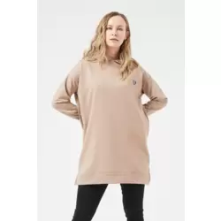 Arma Detay Kapüşonlu Sweat
