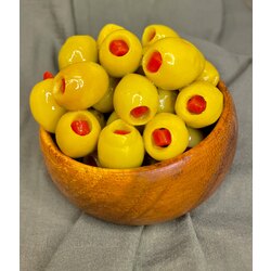 Biber Dolgulu Yeşil Zeytin 1 KG
