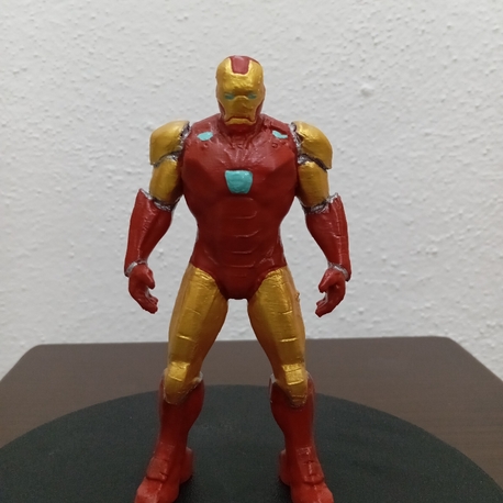 Iron Man Demir Adam Marvel Figür 3D Tasarım 15 CM