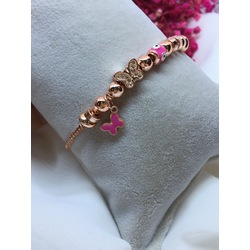 Rose Gold Pink Bileklik 