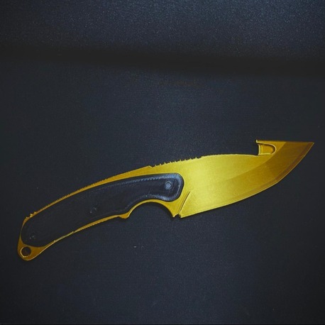 CS2 Gut Knife | 3D Baskı Koleksiyonluk Bıçak | Dekoratif Tasarım