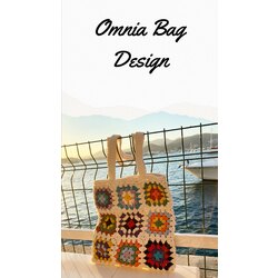 Renkli Örgü Tote Bag