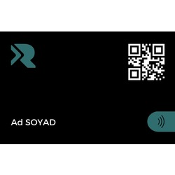 Rovcard Dijital Kartvizit - Siyah
