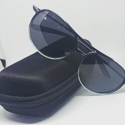 2021 Retro Moda UV400 Güneş Gözlüğü U.T( Çok Hafif) Füme Siyah