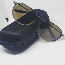 . 2021 Retro Moda UV400 Güneş Gözlüğü U.T( Çok Hafif) Parlak kahve
