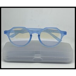 Retro Vintage Mavi Filtre ( Blueblock) Ekran Gözlüğü 