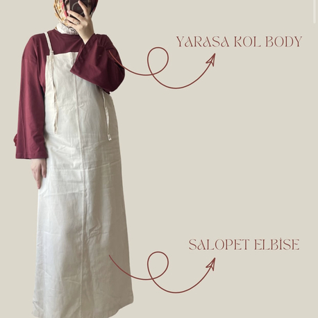 Salopet elbise
