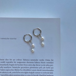Pearl Earrings (Silver)