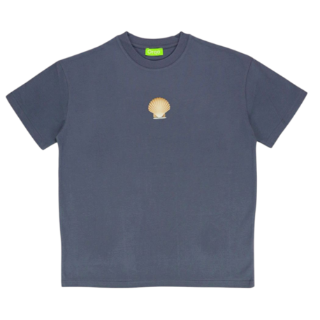 Unisex İstridye Baskılı %100 Pamuk Tshirt