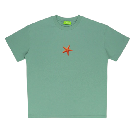 Unisex Deniz Yıldızı Baskılı %100 Pamuk Tshirt