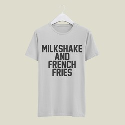 Milkshake and French fries
