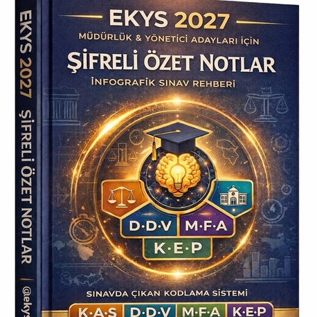 YENİ 2027 EKYS ŞİFRE PDF (TÜM KONULAR) 