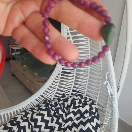 Kök Zümrüt/Yakut Bileklik