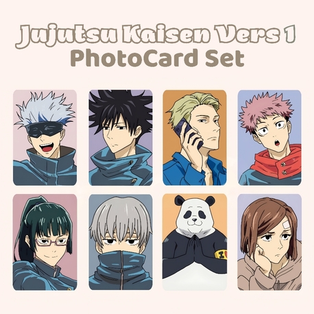 Jujutsu Kaisen Fotokart Seti